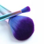 2 Pieces Cosmetic Brushes Set Slim Waist Magical Colors Fantastic Glossy