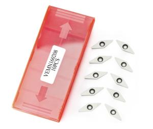 China Diamond Carbide Inserts Cutters Knives Blades With Radius Points For Woodworking factory