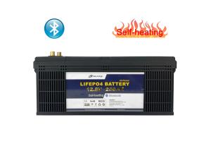 China 12V 200Ah Low Temperature Batteries Street Light Electric Tricycle Lithium Battery factory