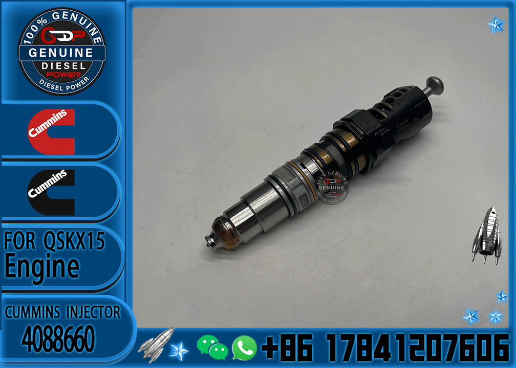 QSX15 ISX15 Diesel Engine Fuel Injector Kit 4088660 4088665 4088327 4062569