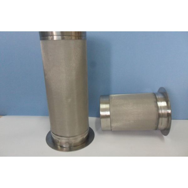 China 1 Micron Sintered Metal Filter , Shock Proof Sintered Woven Wire Mesh Filter factory