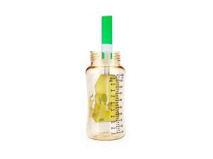 China Breast Like Nipple Newborn Formula Bottles , Clear Small Baby Milk Bottles factory