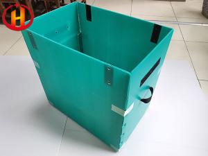 China Foldable Eco Friendly PP Corrugated Plastic Box Printable factory