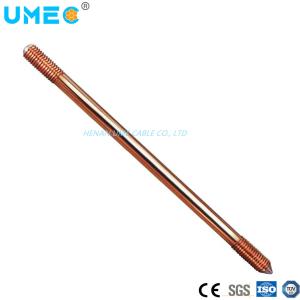 China 0.254mm Thick Copper Layer Electrolytic Copper Molecular Copper Clad Steel Grounding Rod factory