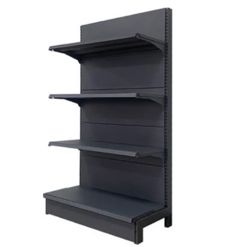 Light duty gondola pharmacy shelf for display rack