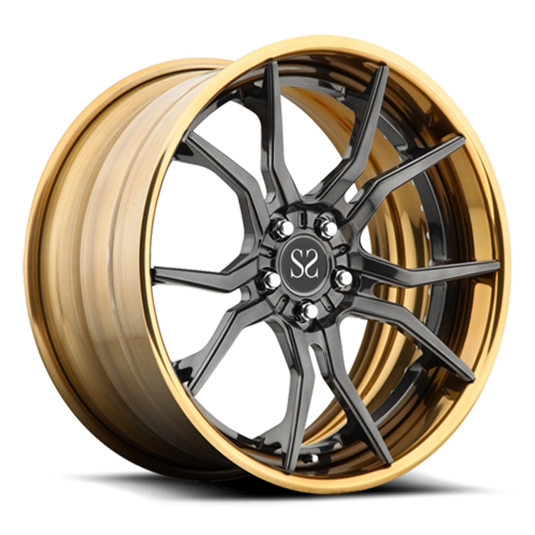Porsche 911 2 Piece Forged Wheels 5x130 Passenger 18 19 20 21 22 Inch