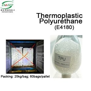 Elastic Tape Tube Thermoplastic Polyurethane Polyester Based TPU E4180