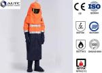 Orange S-3XL Welding Protective Clothing Arc Flash Proof Full Size For ASTM F19