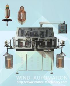 China Automatic Rotor Armature Winder Straight Slot Skew Slot Double Flyer Lap Winding Machine factory