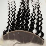 13x4 Customized 20A Natural Hairline Super Thin HD Lace Frontal Loose Deep 100%
