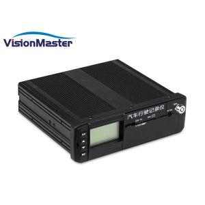 High Resolution 8 Channel Dvr , 6 - 36V Wide Voltage Hard Disk 3G Mobile DVR For