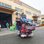 Realistic Electric Remote Control Walking Dinosaur Ride Customized