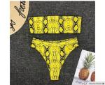 Womail Alluring Biquini Leopard Printed Bikini Push-Up Padded Swimwear Women's