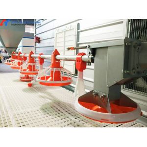 OEM ODM Broiler Poultry Equipment Customized Broiler Pan Feeder