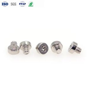 M0.8 Carbon Steel Nickel Plated Torx Screw 1.5mm-60mm