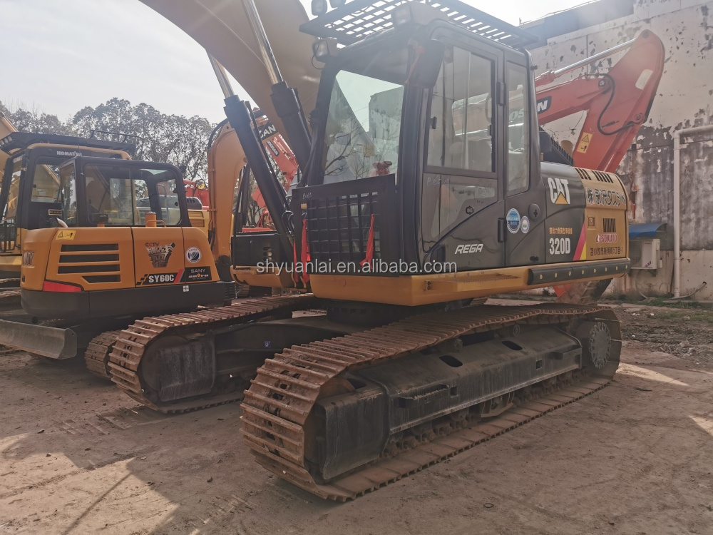 CAT320D-1 Excavator Year 2019 Original Color Strong Power And Soft Steel Design