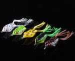 5 Colors 4.20 CM/5.80g Frog Soft Lure Mullet Snakehead Fish Bait Fishing Lure