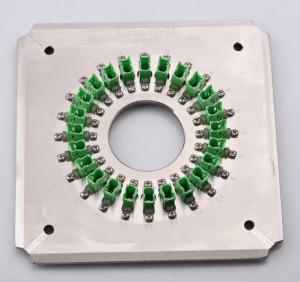 China E2000PC24 Port Ferrule Optic Fiber Polishing Jig Hardening Stainless Steel S136 factory