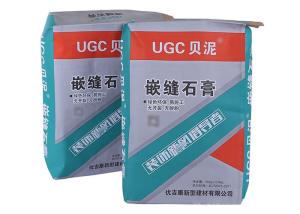China Multiwall Kraft Paper Sacks Block Bottom Valve Bag For Tile Adhesive factory