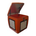 Fiberglass FRP Made in China Ecofriendly Motorcycle Food Delivery Box with LED