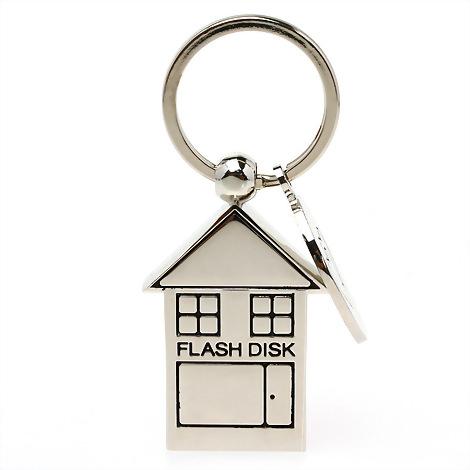 Kongst House Shaped Metal USB Flash Drive, USB Pendrive,Promotional USB Flash