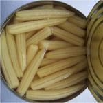Sour Flavor Canned Vegetables , Steamed Canned Fresh Baby Corn Whole / Cut