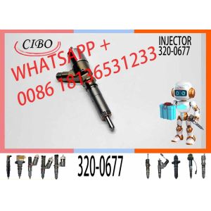 C4.4/C6.6 320D Engine Excavator Oem Common Rail Fuel Injectors 320-0677 10R-7671