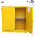 Lab Safety Flammable Liquid Storage Cabinet With Paddle Lock , Hazardous Storage