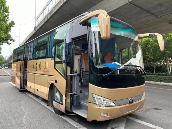 ZK6119 Yutong Used Passenger Bus / 53-Seat Double Door Left-Hand Drive Luxury