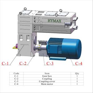 China High Torque 20CrMnTiA Vertical Gear Box For Twin Screw Extruder factory