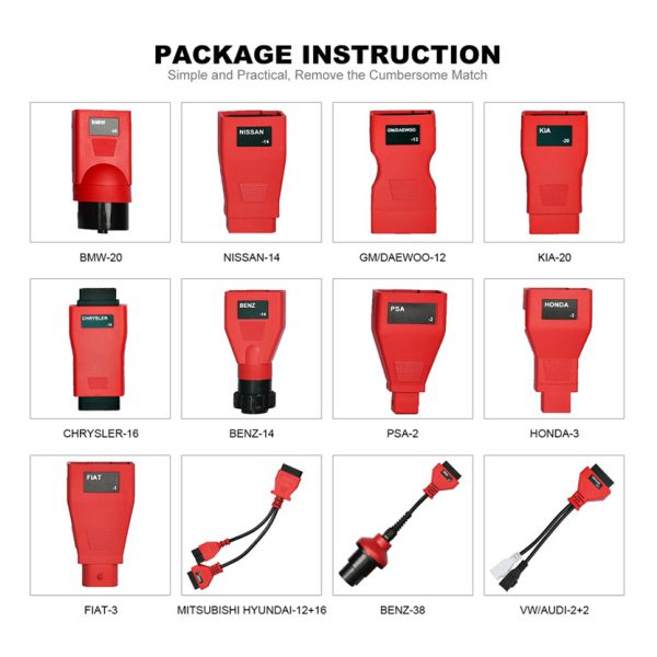 Autel Maxidas DS808 OBD2 Diagnostic Tool Upgrad of DS708 with Full set OBDI Adapters automotive Scanner Same Function as