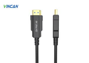 China Ultra Long-Distance HDMI Fiber Optic Cable - 100m 8K HDR Support factory