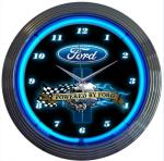 Pontiac Neon Light Clocks Input AC110 Neon Wall Clock Digital