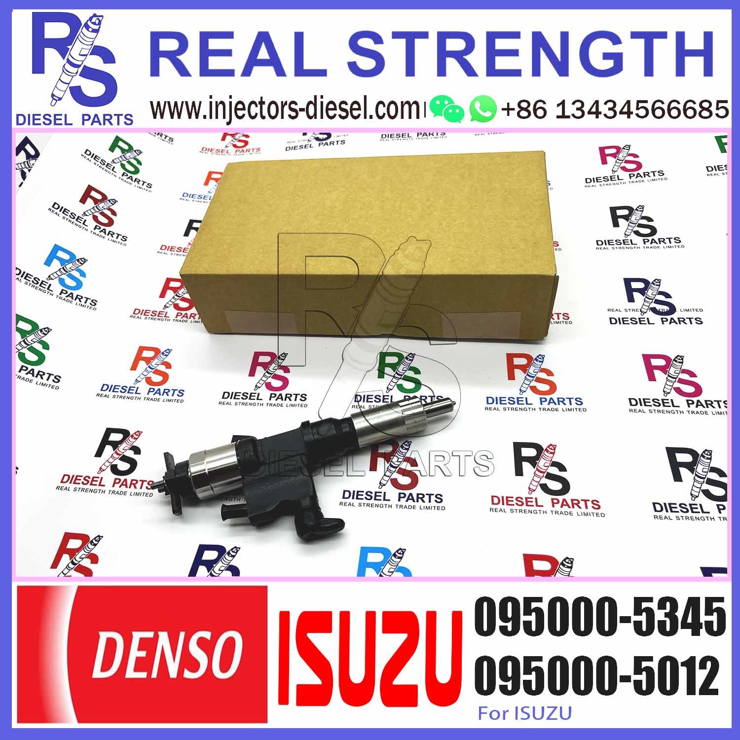 Diesel fuel injector 095000-5344 095000-5342 095000-5345 for 4HK1 6HK1 8-97602485-6