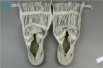 Stripe Type Clean Room Booties , ESD Safety Boots With Leather PVC Sole
