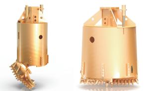 China Drilling Bucket With Double Cutter Rock Teeth For Hard Rock Drilling Constructions factory