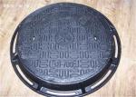 Park / Yard Cast Iron Manhole Cover Sand Casting Shock Absorption Eco Friendly