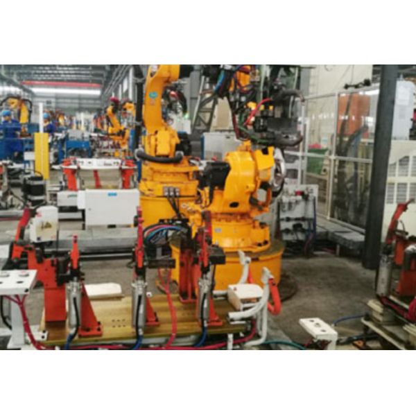 China Back wall assembly automatic welding workstation factory