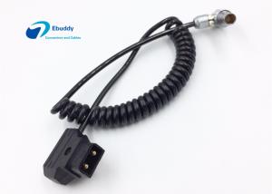 China Wireless Follow Focus Cable Lemo Elbow 6 Pin To D Tap 0.4M Length For DJI factory