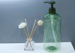 Green 1000ml Shampoo PET Pump Bottle 92*220mm Screen Printing