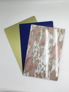 China Wall Cladding Type Fire Rated ACP Sheets 2440mm Length Exterior factory