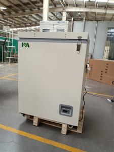 China Medical 100L Small Portable Top Opening Vaccine Chest Low Freezer Minus 40 Degree factory