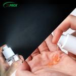 Empty White Pink Foam Cleanser Bottle 120ML Mousse Pump Bottle For Travel