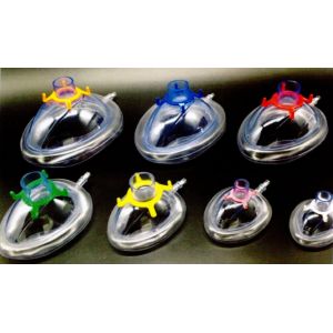 China Odm Removable Inflated Air Cushion Mask Infant Pvc Oxygen Anesthesia Airway Devices on sale