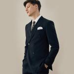 Men's Wedding Formal Wear Standard Size Suit Jacket in 3-Piece Luxury Business