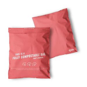 China Colored Compostable Mailing Bags 60 Microns Thickness Customized Size factory