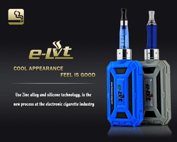 E-LVT Water Resistant IPX1 personal vapor device mod, Blue / grey / green color