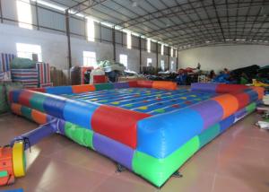 China Attractive Inflatable Indoor Arena 6 X 6m , Interesting Blow Up Jousting Arena factory