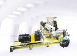 Two Stage PVC Sheathing & Insulation Cable Extrusion Line Granules High