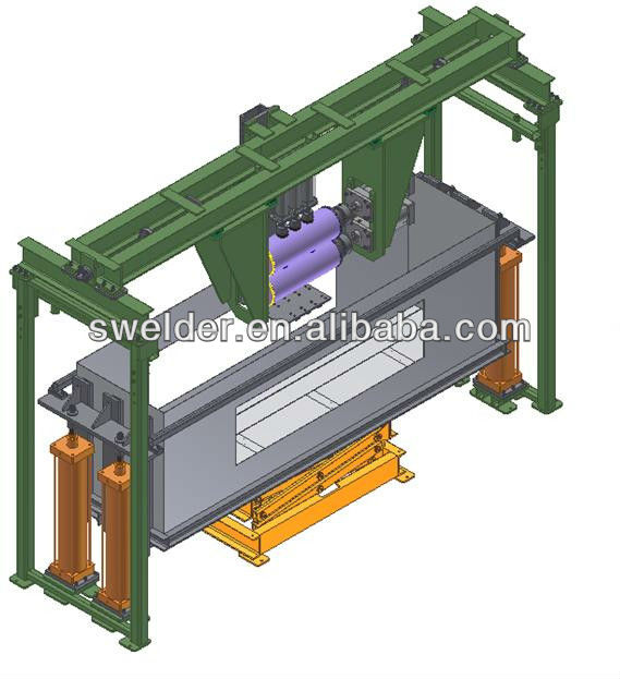 220V / 380V Industrial Water Tank Welding Machine Automatic Customized